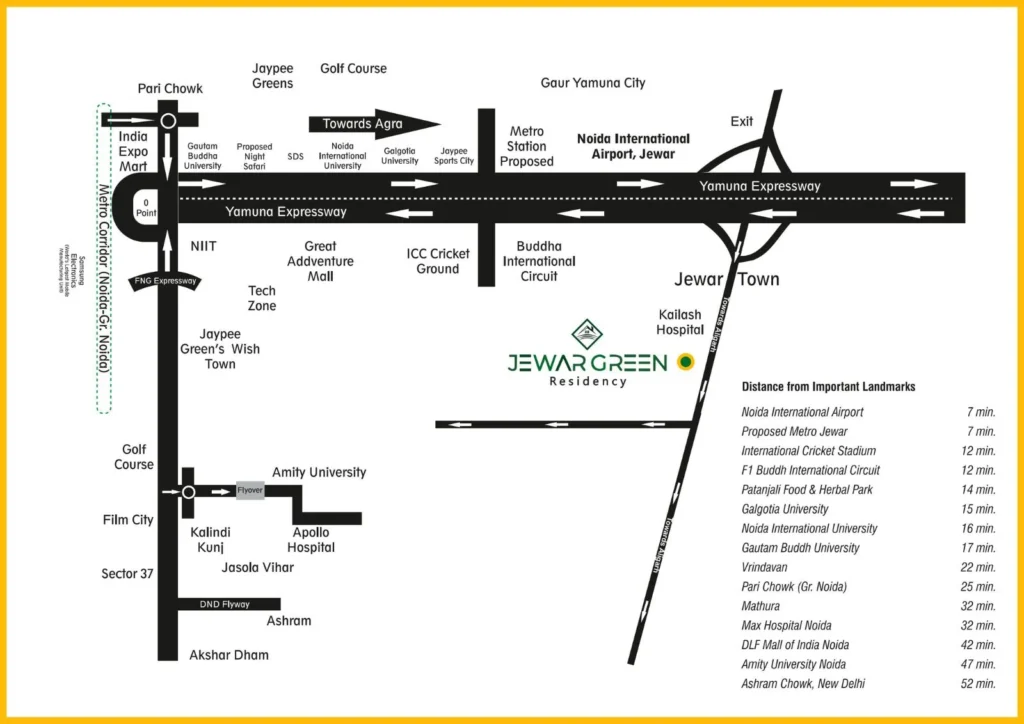 Jewar Green Residency Yamuna Expressway Plot