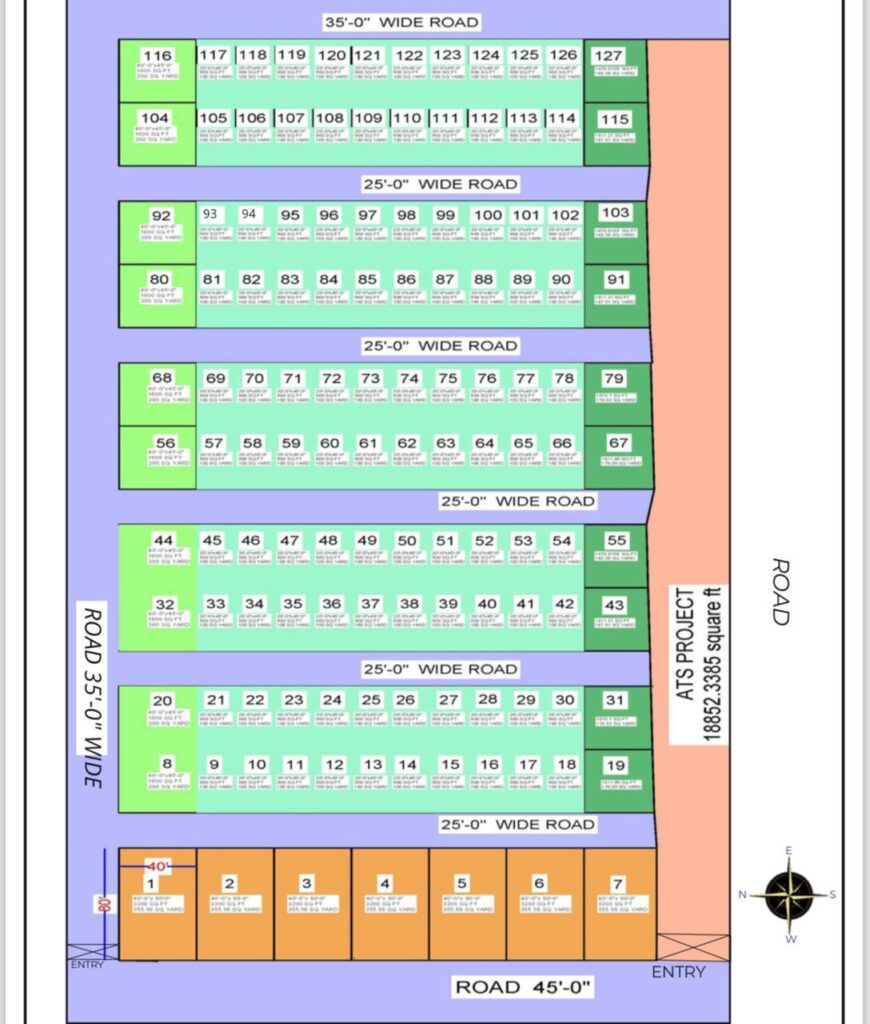 plots in noida price, 100 gaj, 200 gaj, Uday Enclave Sector 151