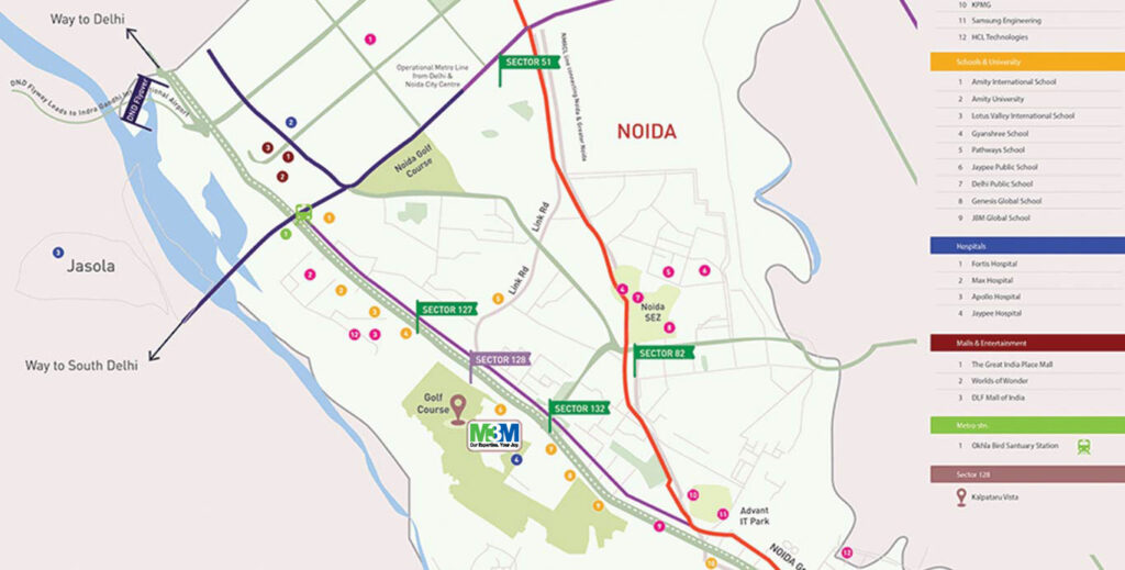 M3M Noida sector 128 & New Projects 