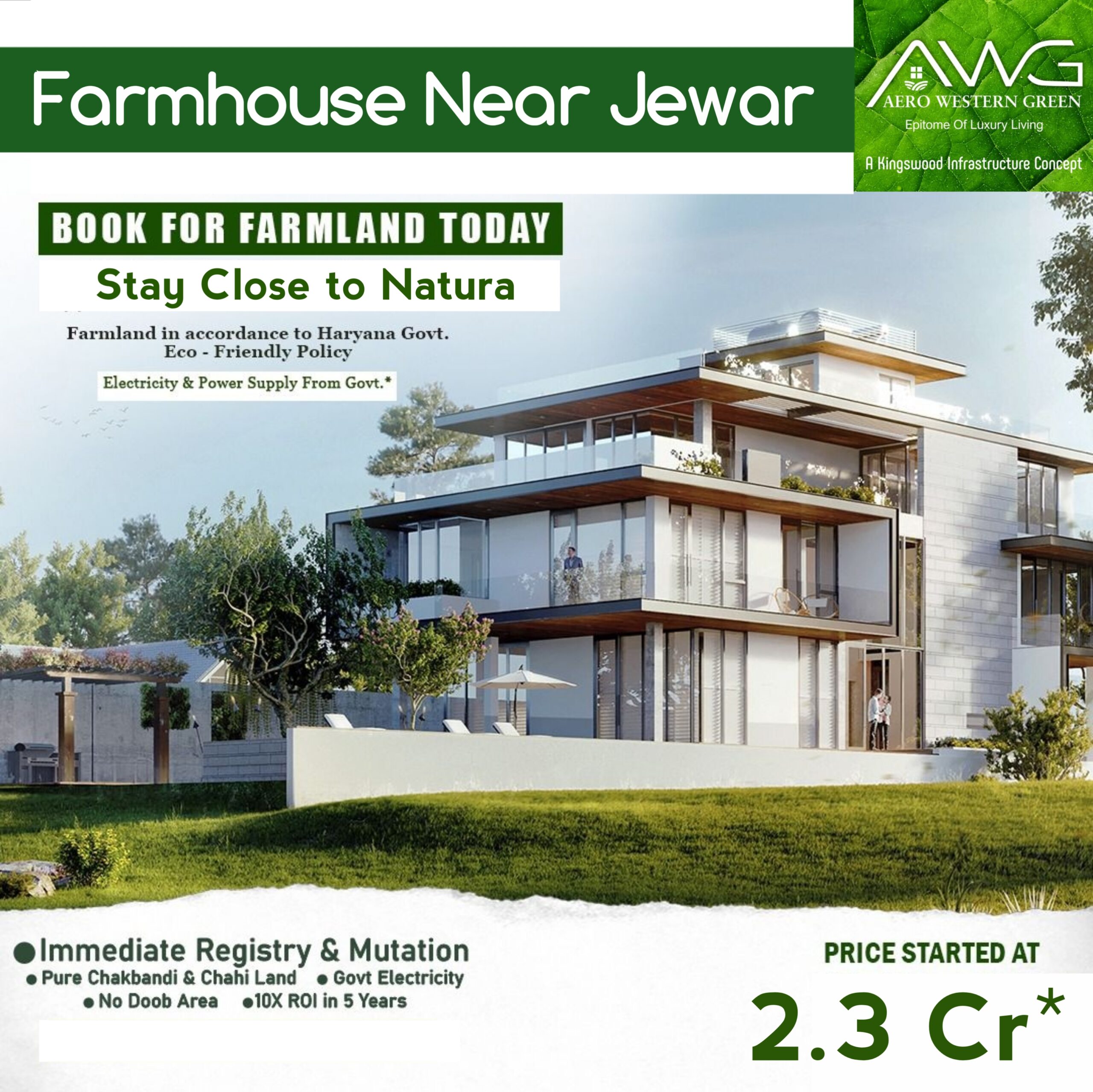 Aero Western Green Farmhouse Yamuna expressway