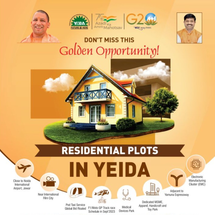 Residential Plot in Yeida price Yamuna Expressway