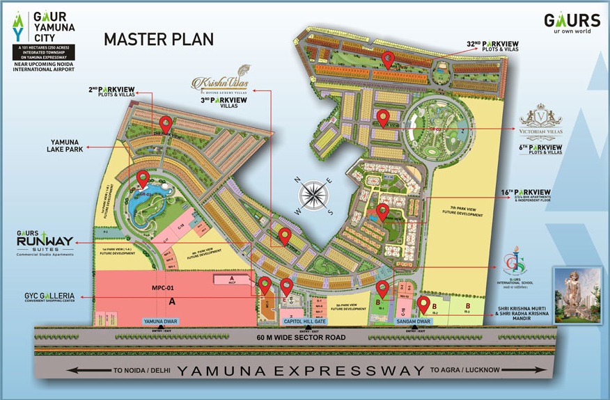 Gaur yamuna city plots 2024, Residential Plot Yamuna Expressway 